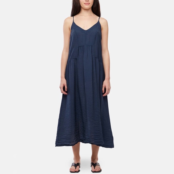 LACAUSA Dresses & Skirts - NEW LACAUSA X Revolve Small Thea Slip Midi Dress Velvet
